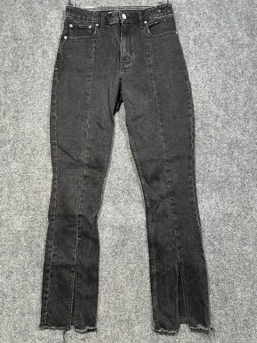 Abercrombie & Fitch Jeans Womens 28 The Skinny High Rise Black Cotton Stretch